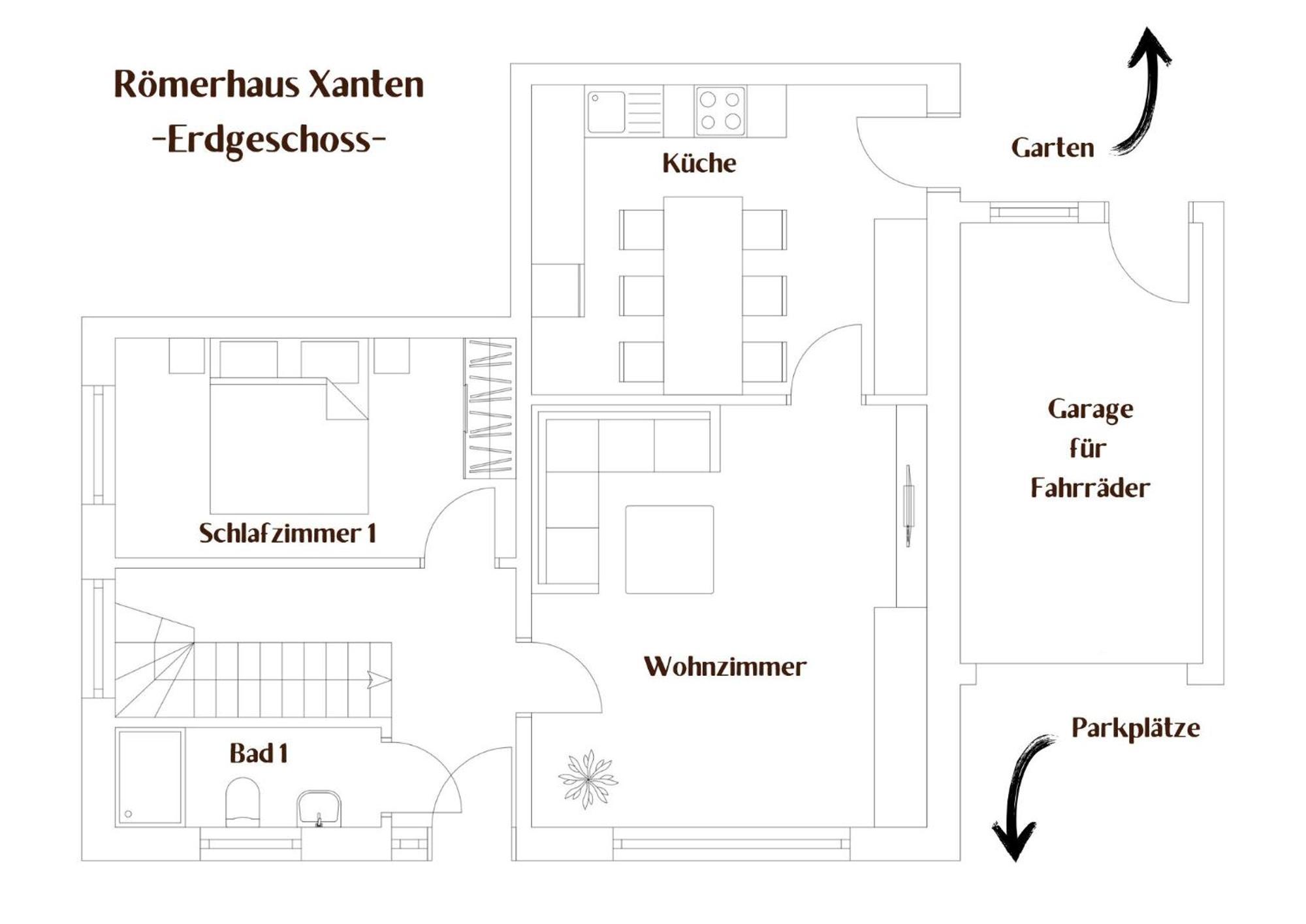 Roemerhaus Xanten Exteriér fotografie